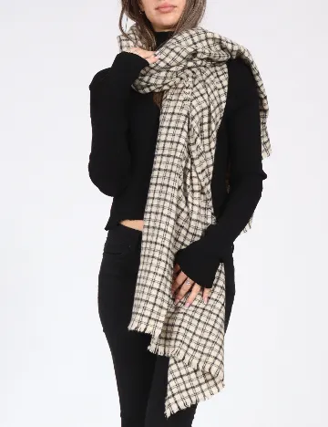 Esarfa Zara, bej Crem