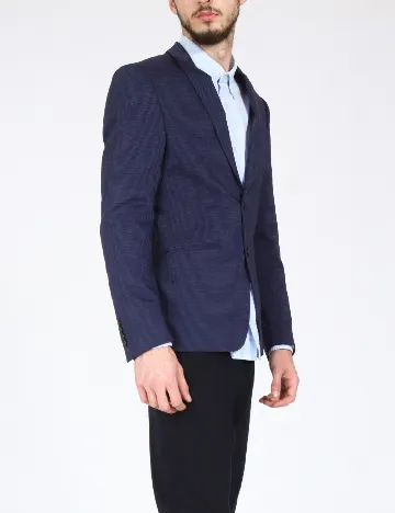 Sacou Zara, bleumarin Albastru