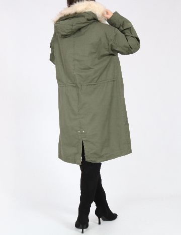 Geaca Pull&Bear, verde deschis