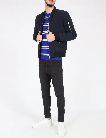 Jacheta Zara, bleumarin