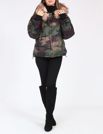 Geaca Pull&Bear, army