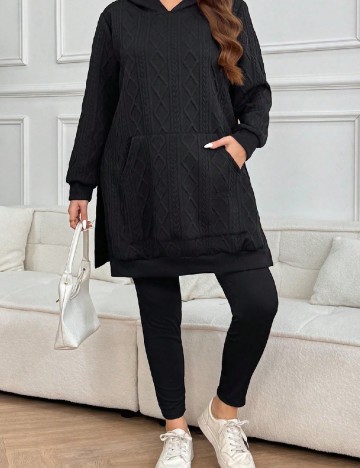 Compleu SHEIN CURVE, negru