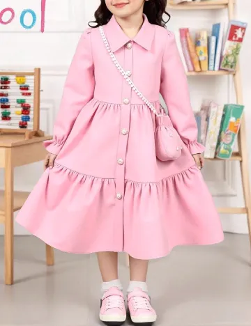 Rochie Shein Kids, roz Roz