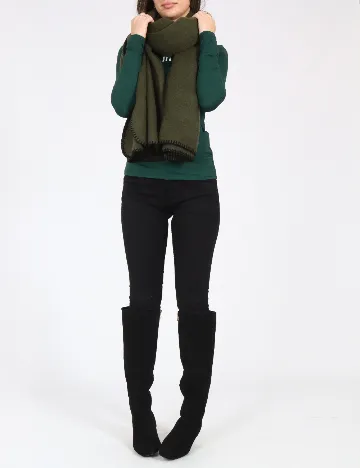 Esarfa Zara, verde Verde