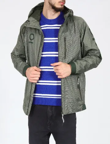 Jacheta Pull&Bear, verde Verde