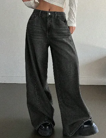 Blugi Dazy, negru Negru