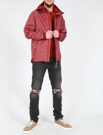 Jacheta Pull&Bear, rosu Rosu