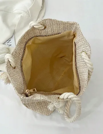 Geanta SHEIN, bej Crem