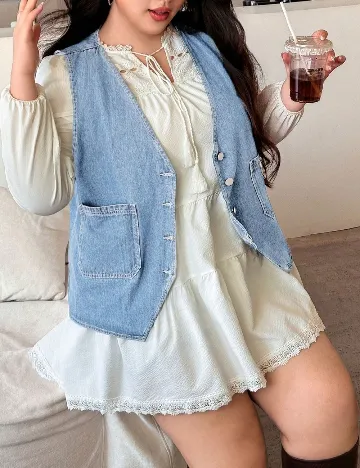 Vesta SHEIN CURVE, albastru Albastru