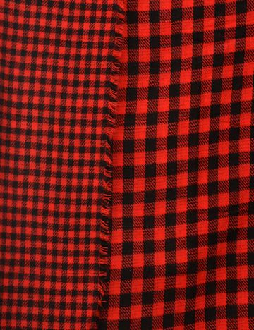 Esarfa Zara, rosu/negru