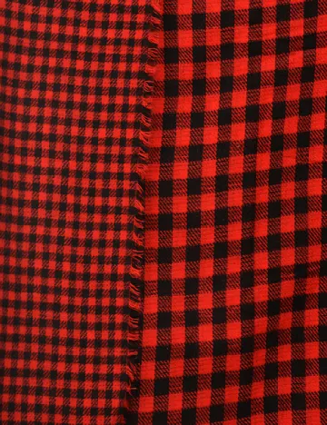 Esarfa Zara, rosu/negru Rosu