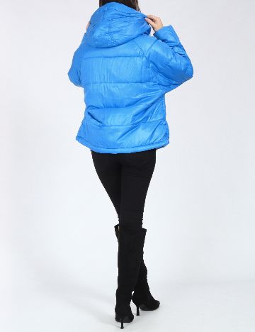 Geaca Oversize Zara, albastru