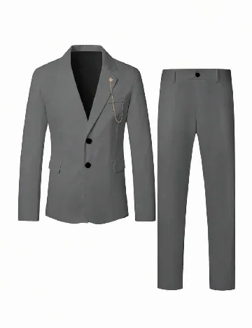 Costum SHEIN, gri Gri