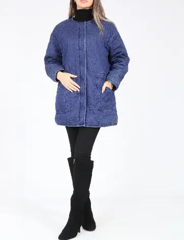 Jacheta Pull&Bear, albastru Albastru