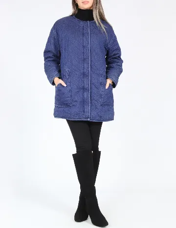 Jacheta Pull&Bear, albastru Albastru