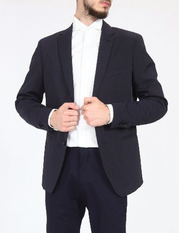 Sacou Zara, bleumarin