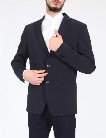 Sacou Zara, bleumarin