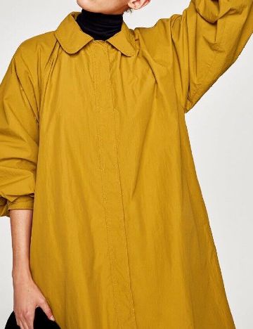 Jacheta de ploaie Zara, mustar