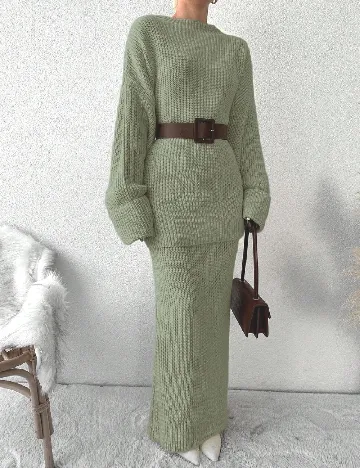 Compleu SHEIN, verde Verde