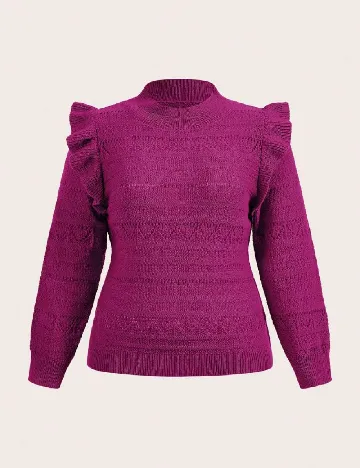 Pulover SHEIN CURVE, mov Mov