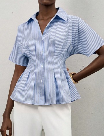 Camasa SHEIN, albastru