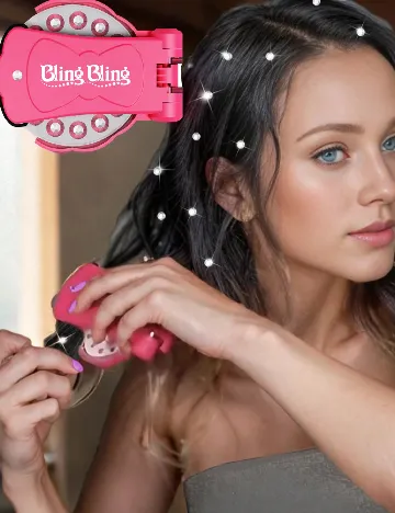 Aparat pentru aplicarea de  pietricele SHEIN, mix culori Mix culori