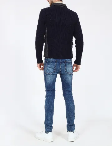 Jacheta Zara, negru/bleumarin Negru