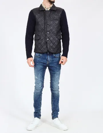 Jacheta Zara, negru/bleumarin Negru