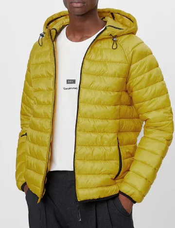 Geaca Bershka, galben Galben