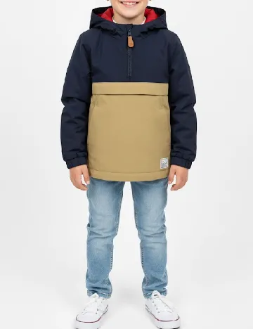 Geaca Zara, bleumarin/bej Albastru