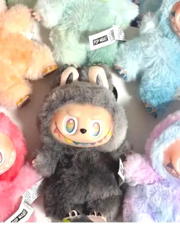 Breloc Labubu POP MART, gri Gri