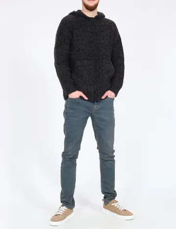 Hanorac Zara, negru Negru