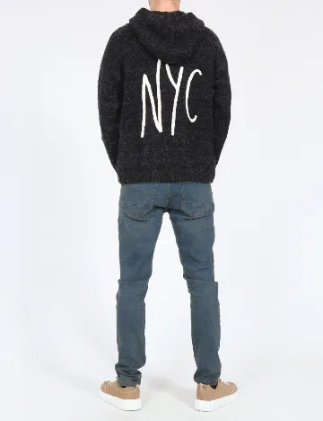 Hanorac Zara, negru Negru