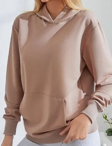 Hanorac SHEIN, maro Maro