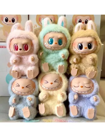 Breloc surpriza Labubu The Monsters POP MART, mix culori Mix culori