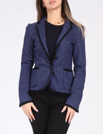 Sacou Zara, albastru