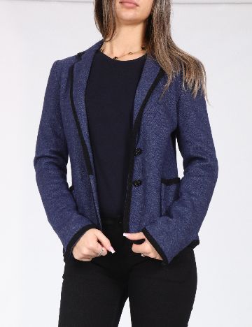 Sacou Zara, albastru