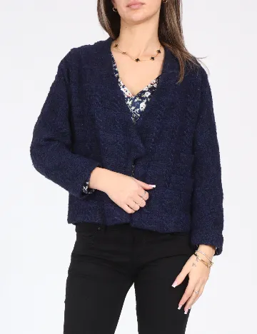 Blazer Zara, albastru Albastru