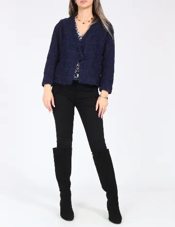 Blazer Zara, albastru Albastru