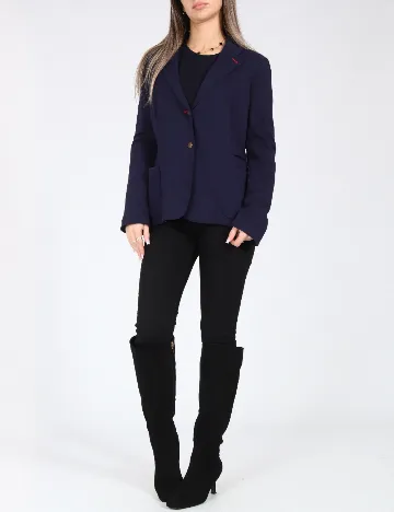 Sacou Zara, albastru Albastru