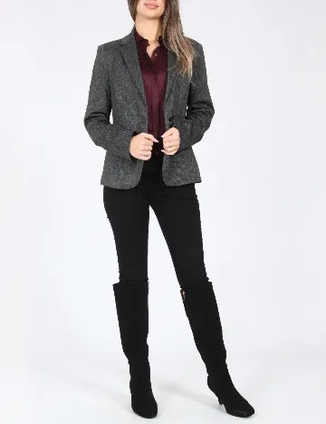 Sacou Zara, gri inchis Gri