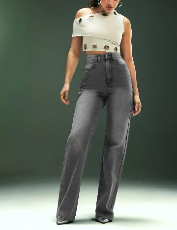 Blugi SHEIN, gri Gri