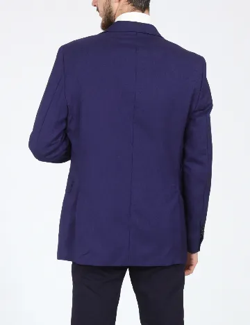 Sacou Massimo Dutti, albastru Albastru