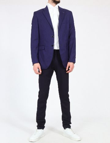 Sacou Massimo Dutti, albastru