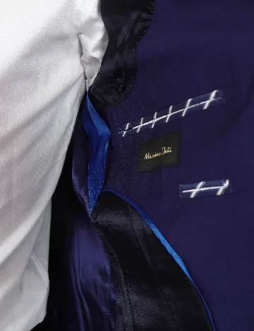 Sacou Massimo Dutti, albastru Albastru