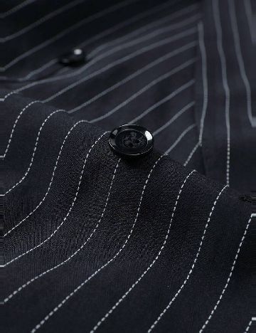 Costum SHEIN Plus Size Men, bleumarin inchis