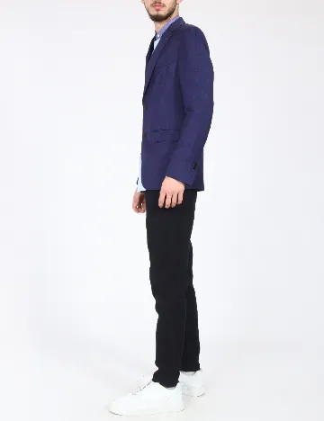 Sacou Massimo Dutti, bleumarin Albastru