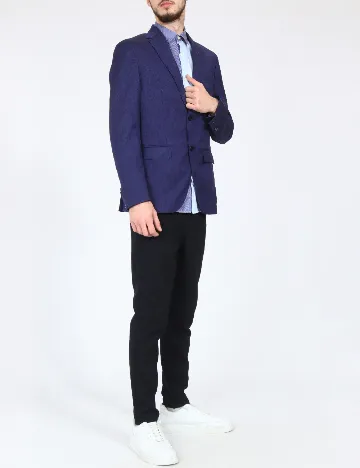 Sacou Massimo Dutti, bleumarin Albastru