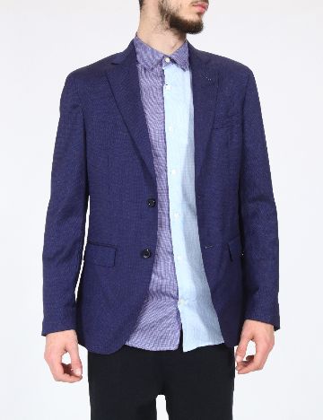 Sacou Massimo Dutti, bleumarin