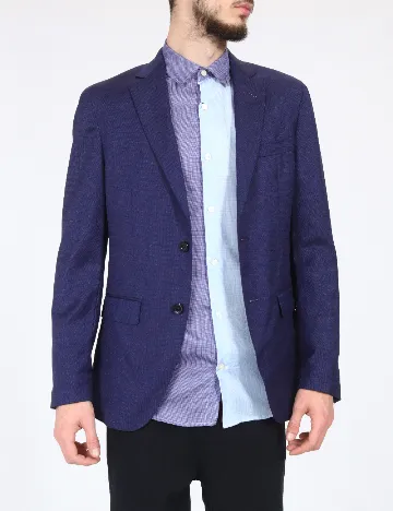 Sacou Massimo Dutti, bleumarin Albastru